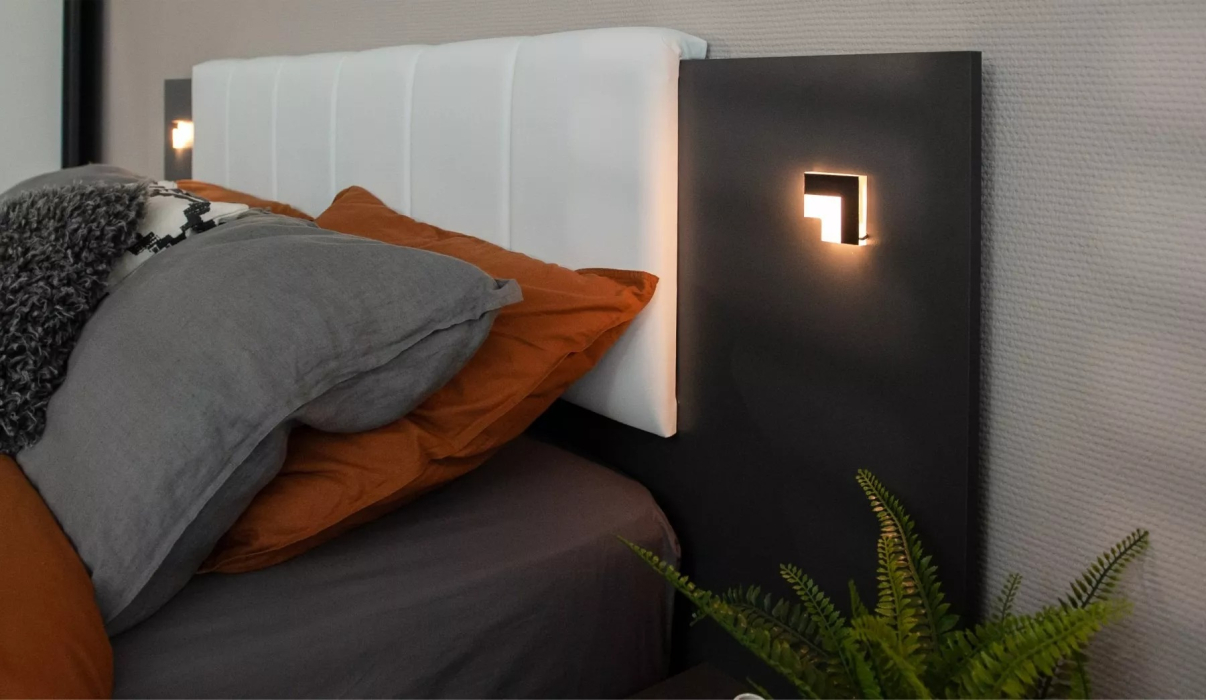 Кровати с мягким изголовьем, Кровать Мишель 160 МИ, без основания, антрацит