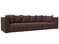 Дизайнерские диваны для гостиной, Диван прямой Лига-052 НПБ Лонг, замша JOLY