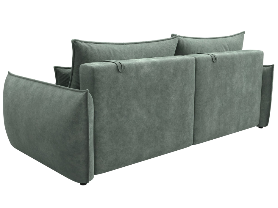 Диваны еврокнижки, Диван прямой Лига-051 НПБ, велюр BRUT