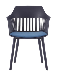 Стул Betty пластиковый с подушкой