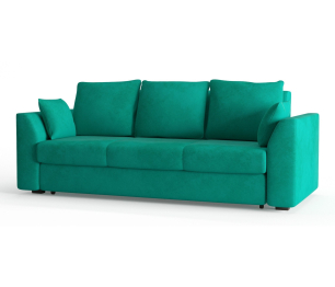 Диван-кровать Belfest, независимый пружинный блок, велюр