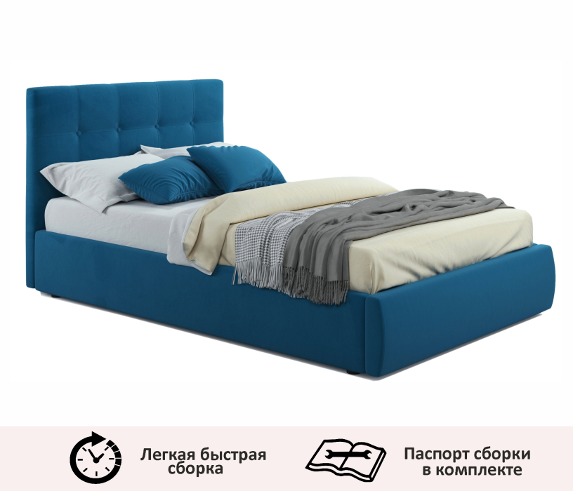 Мягкая кровать, Мягкая кровать Selesta 1200 с подъемным механизмом