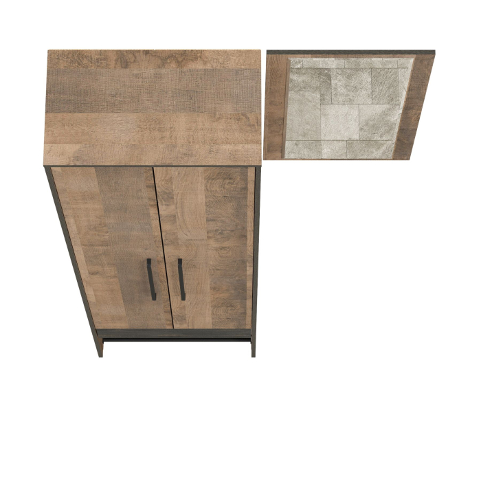 Прихожие, Шкаф для одежды Трувор с зеркалом