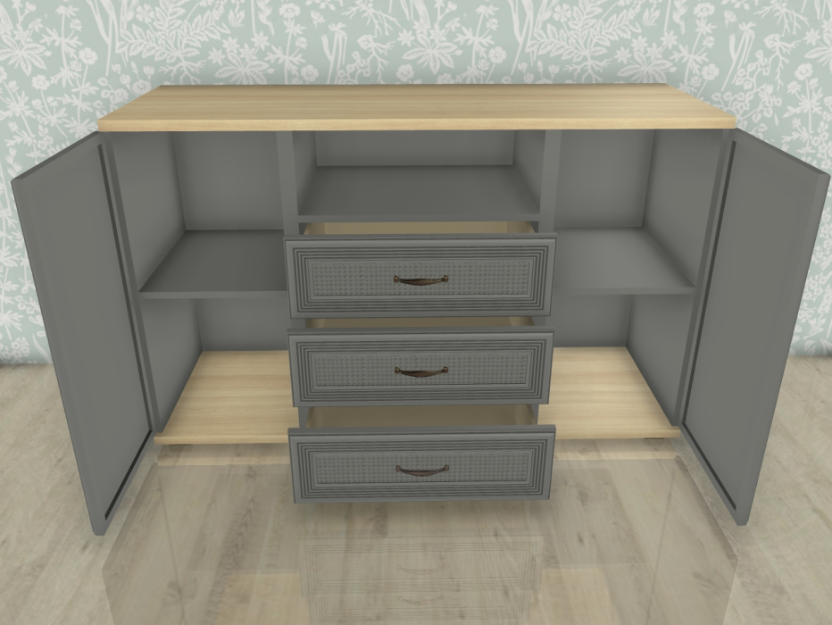 ТВ-тумбы, Модульная система Карина Тумба ТБ-1014