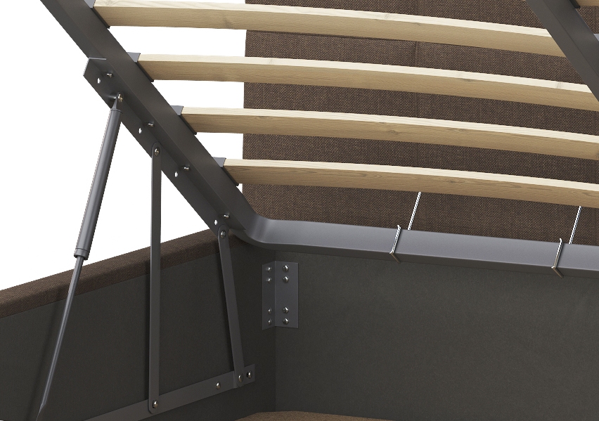 Мягкая кровать, Кровать двуспальная Венера-1 140х200 с подъемным механизмом