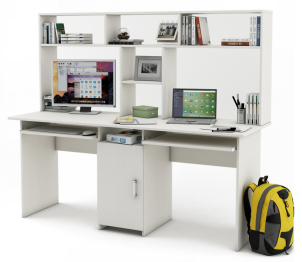 Письменный стол Лайт-10К с надстройкой