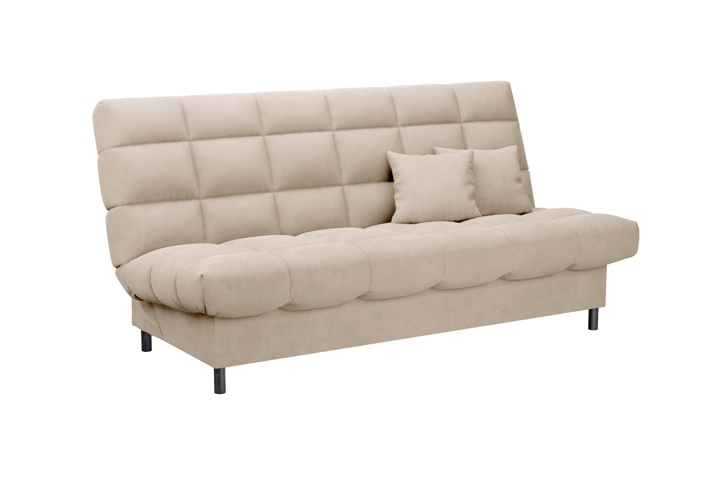 Диваны кровати со спальным местом, Диван прямой ЮТА, с черными ножками