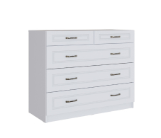 Комоды, Комод 5 ящиков Апполия