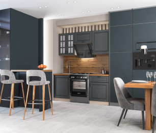 Кухонный гарнитур Регина 1,8м Серый матовый