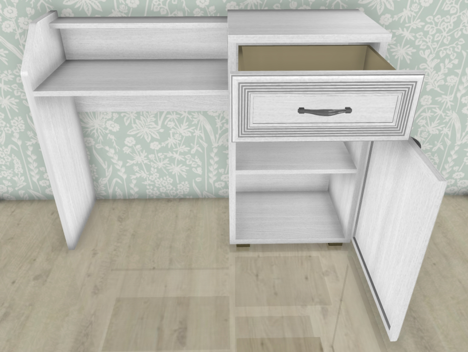 Туалетные столики, Модульная система Карина Стол СТ-1001