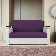 Диваны, Диван-кровать Шарм 140, рогожка/экокожа