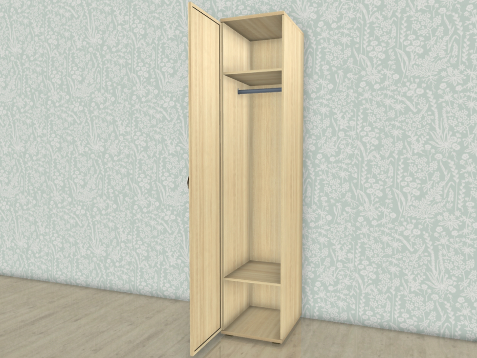Шкафы одностворчатые, Модульная система Карина Шкаф ШК-1021