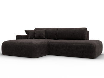 Диван угловой Лига-036 НПБ Модерн левый угол, велюр BRUT