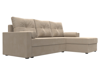 Диван угловой Верона Лайт правый угол, велюр