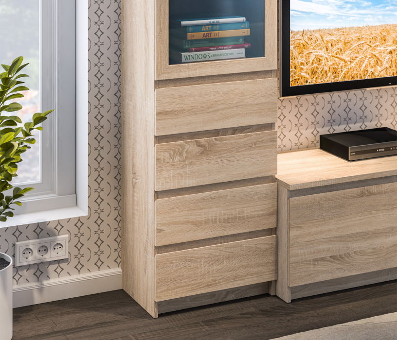 Витрины, Шкаф-витрина Веста СБ-2248