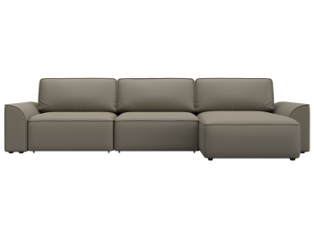 Диван угловой Лига-048 НПБ лонг, экокожа GRIFON