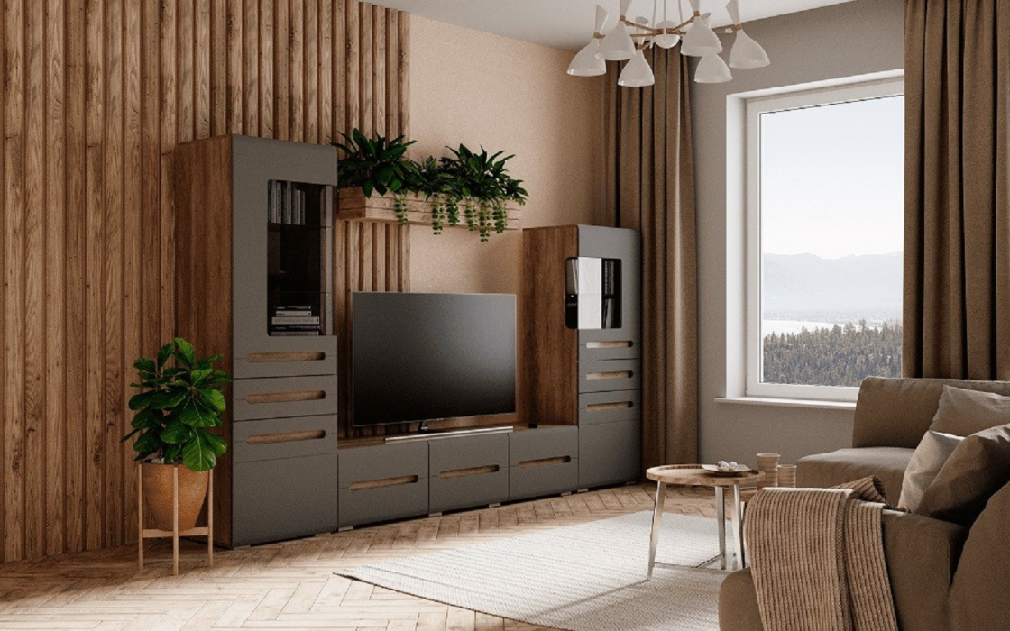 Стенки для гостиной, Гостиная Наоми. Комплект 2