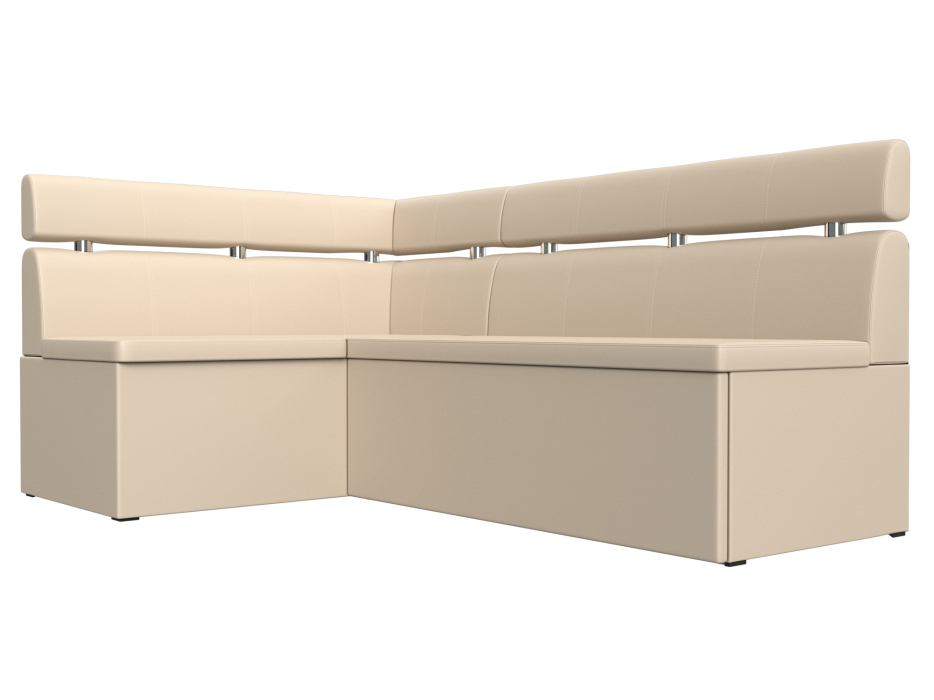 Диваны угловые кухонные, Кухонный угловой диван Классик левый угол, экокожа