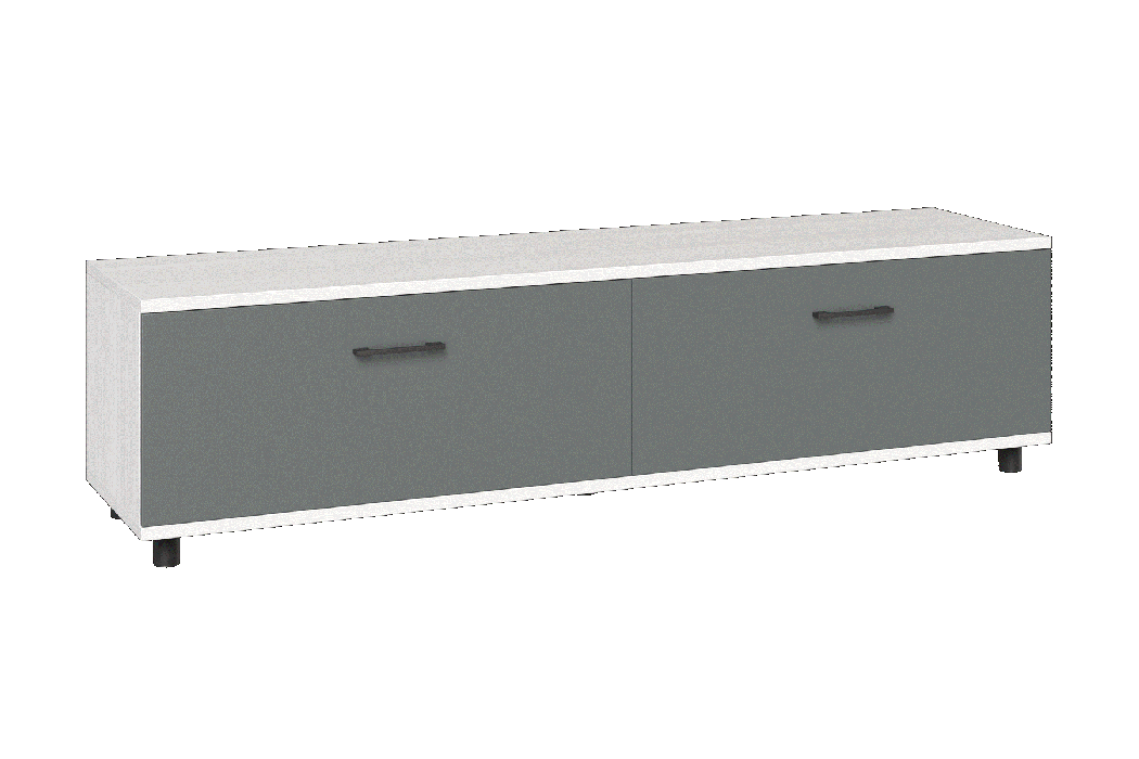 ТВ-тумбы, Модульная система Грейс Тумба ТБ-5038  Снежный Ясень