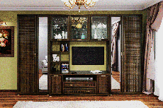 Стенки для гостиной, Модульная гостиная Карина композиция 6