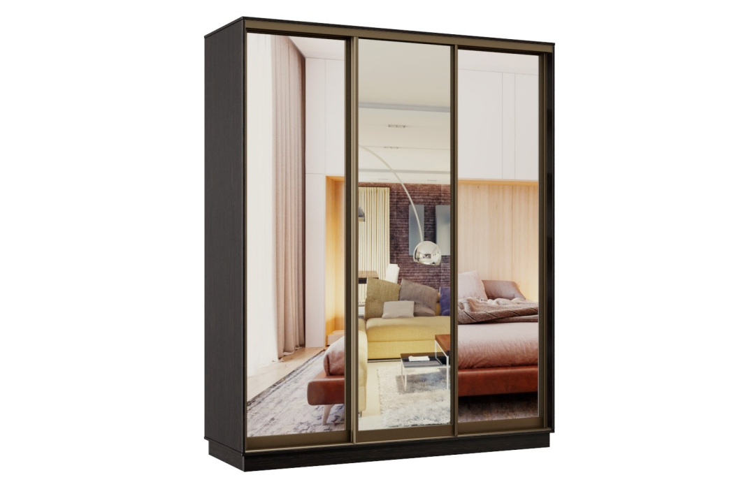 Шкафы-купе, Шкаф-купе Премьер 33 венге