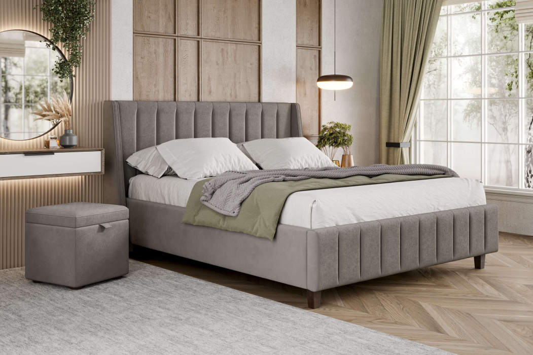 Мягкая кровать, Кровать Милана 1200