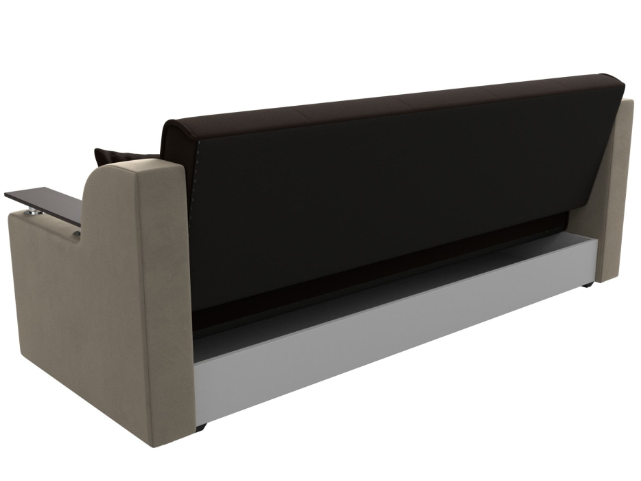 Диваны книжки, Прямой диван книжка Сенатор, микровельвет