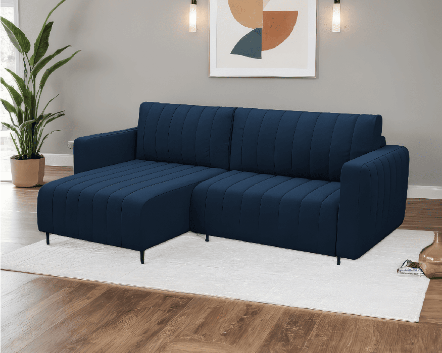 Диваны угловые в гостиную, Диван угловой Флорент (Велюр)