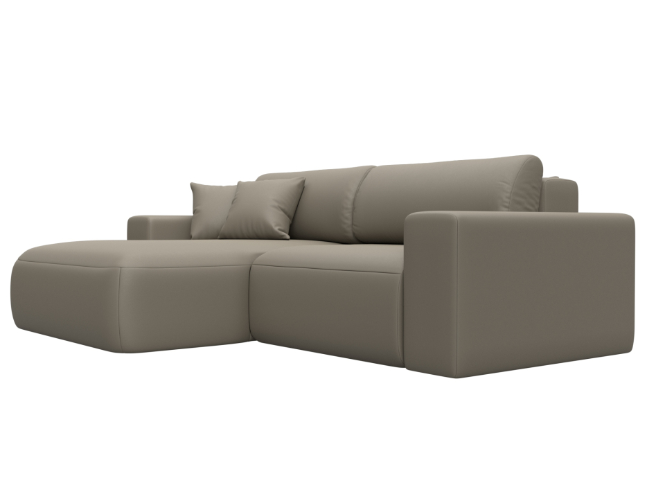 Диваны угловые в гостиную, Диван угловой Лига-036 НПБ Классик левый угол, экокожа GRIFON