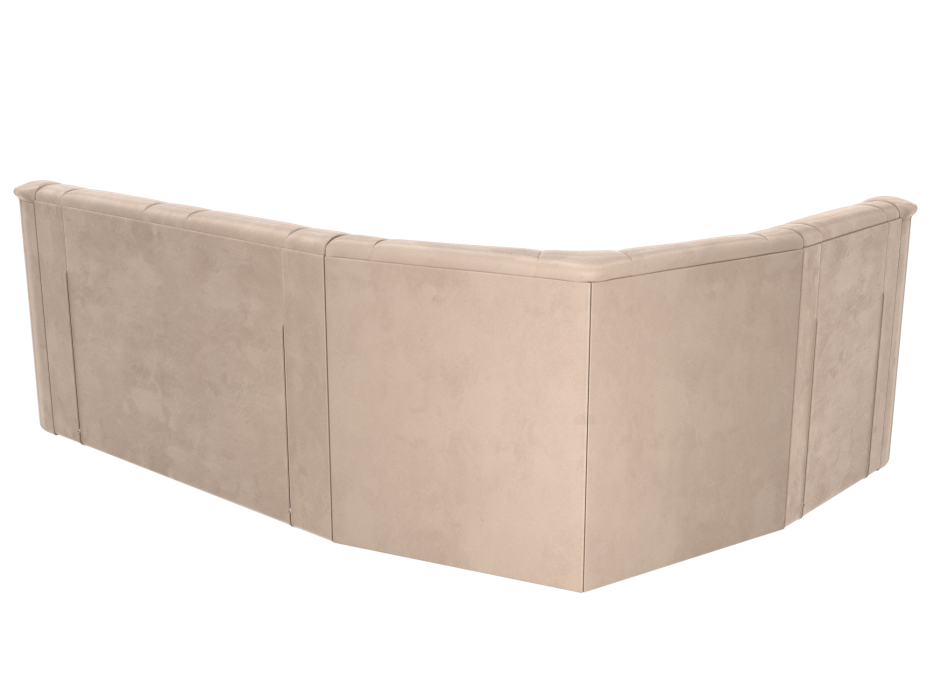 Диваны угловые в гостиную, Угловой диван Карелия левый, велюр