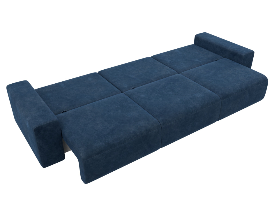 Диваны еврокнижки, Диван прямой Лига-036 НПБ Классик Лонг, велюр BRUT