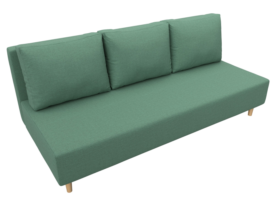 Диваны еврокнижки, Диван прямой Лига-033, рогожка Амур