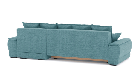 Диван-кровать угловой Нордвикс ПБ, рогожка