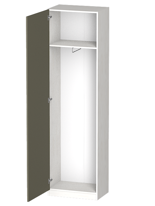 Для одежды, Распашной шкаф Лайф для одежды 60*40*215 Северное дерево