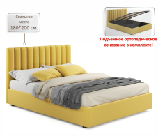 Мягкая кровать, Мягкая кровать Olivia 1800 с подъемным механизмом