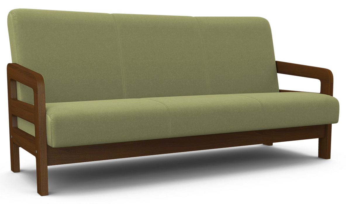 Диваны прямые, Диван "Вега-34" , книжка, рогожка