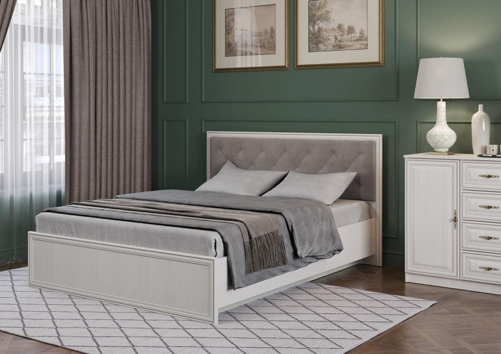 Кровати с мягким изголовьем, Габриэлла Кровать 06.02-03 с подъемным механизмом (1600)