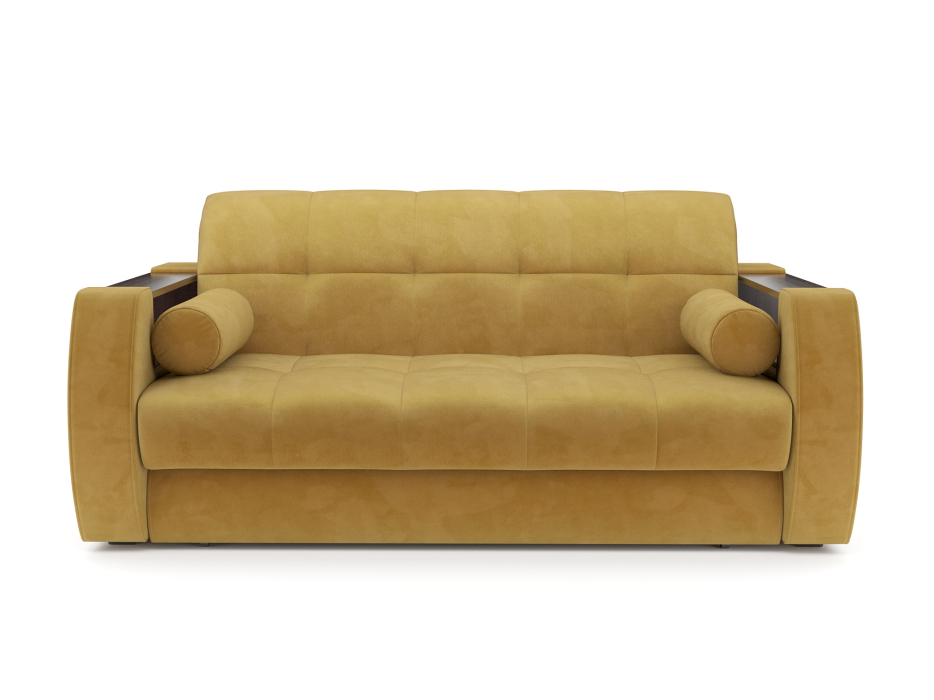 Диваны с ящиком для белья, Диван аккордеон Барон №3 ППУ 120х200 Велюр