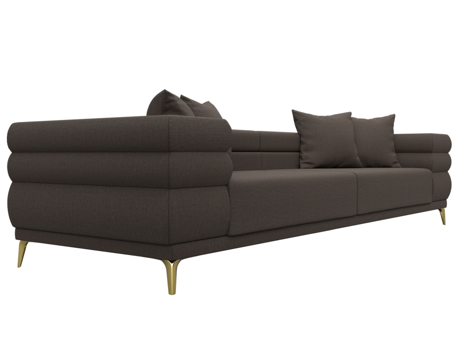 Диваны прямые со спальным местом, Диван прямой Лига-021, рогожка Амур