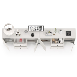 Две тумбы под ТВ Валенсия 16.45