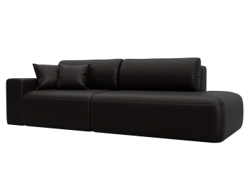 Диван прямой Лига-036 НПБ Модерн подлокотник слева, экокожа GRIFON