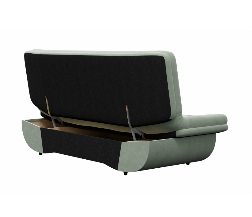 Диваны книжки, Диван-кровать прямой Мальта Велюр