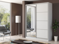 Шкафы-купе, Шкаф купе 2-х дверный Айсберг 180+зеркало