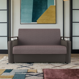 Диван-кровать Шарм 100, рогожка/ экокожа