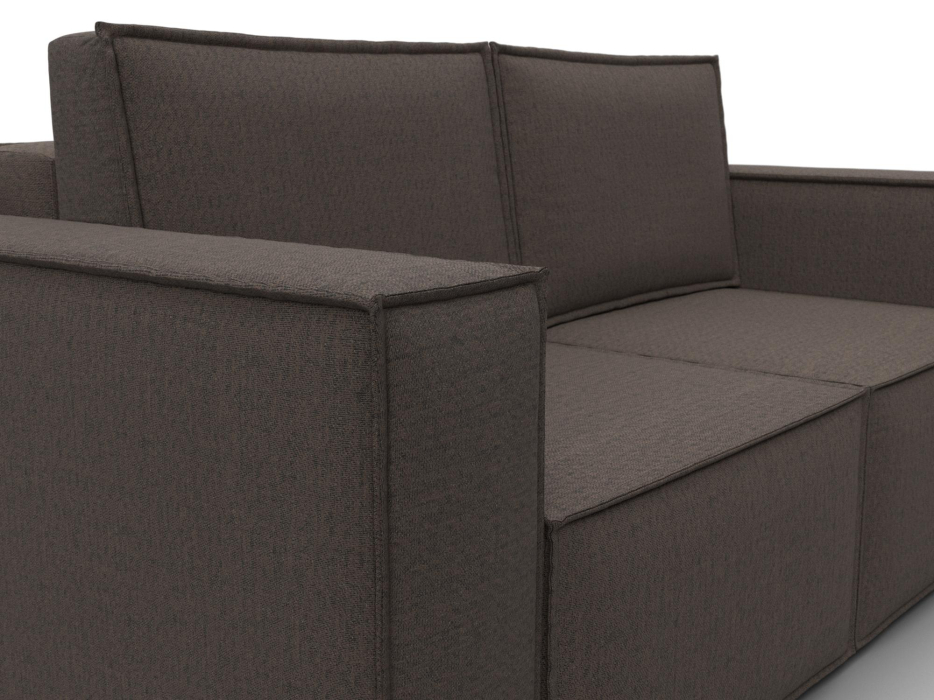 Диваны кровати со спальным местом, Диван прямой Куба мини, рогожка Амур