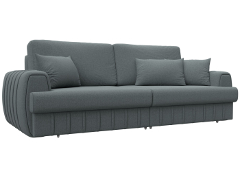 Диван прямой Лига-057 НПБ, рогожка Амур