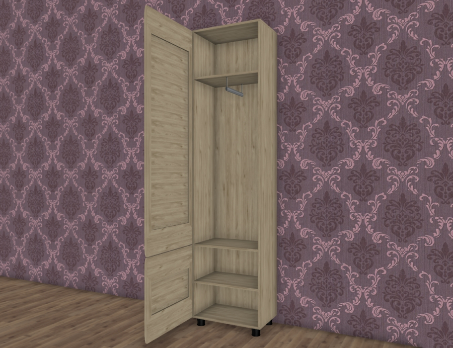 Шкафы одностворчатые, Модульная система Камелия Шкаф ШК-2641