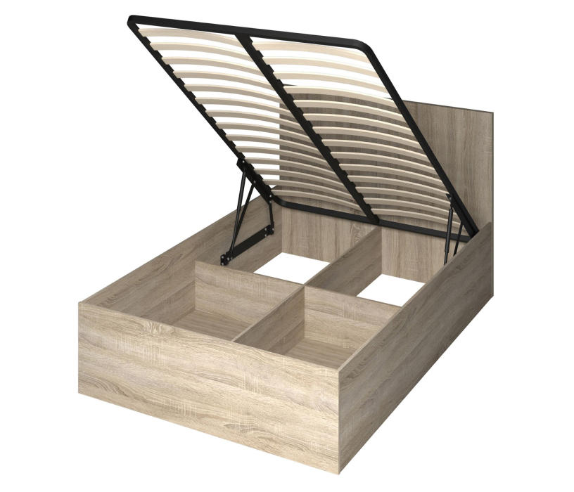 Кровати 140х200, Кровать Фреш с подъёмным механизмом КРФР 3-ПМ-1400