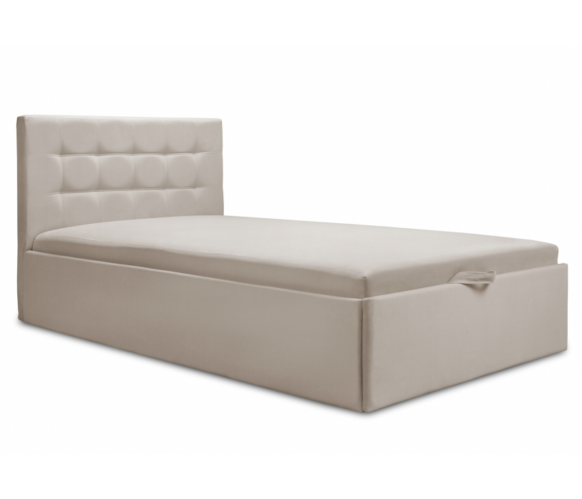 Кровати с мягким изголовьем, Кровать тахта Слип 120 с подъемным механизмом, микровелюр