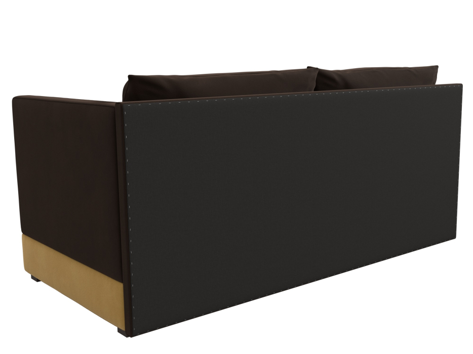 Кушетка диван, Кушетка Никас правая, микровельвет